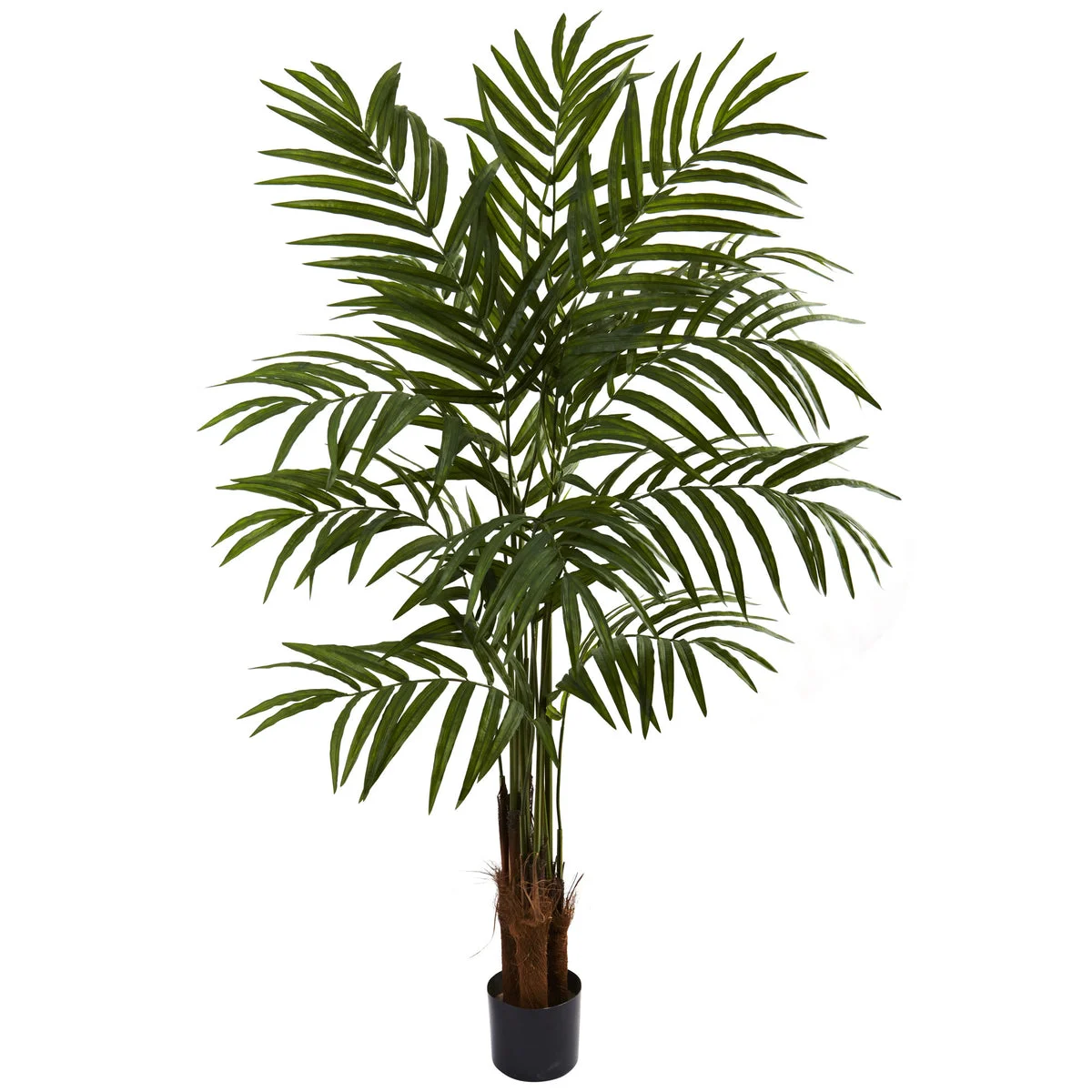Nearly Natural 5414 5" Artificial Green Big Palm Tree