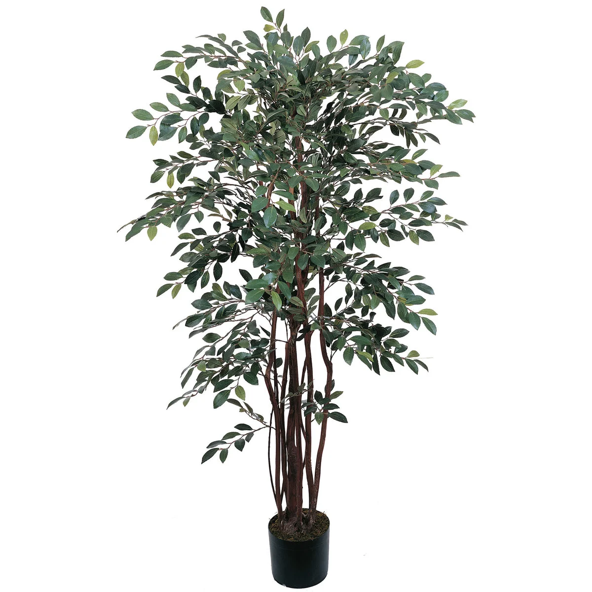 Nearly Natural 4` Ruscus Silk Tree
