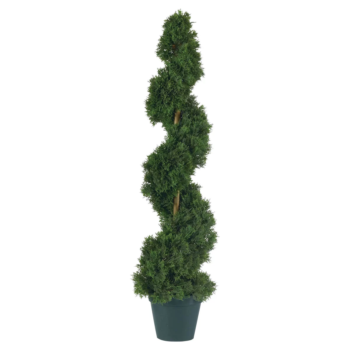 Nearly Natural 3` Cedar Spiral Silk Tree (In-door/Out-door)