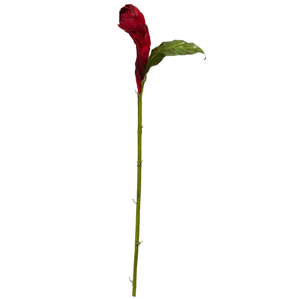 Nearly Natural 2152-S3 36" Artificial Red Ginger Flower, Set of 3