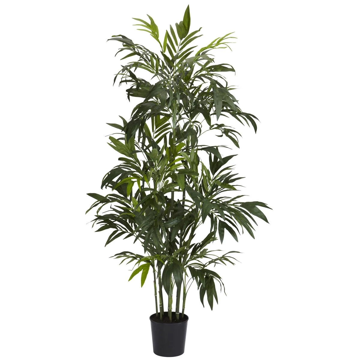 Nearly Natural 6` Bamboo Palm Silk Tree