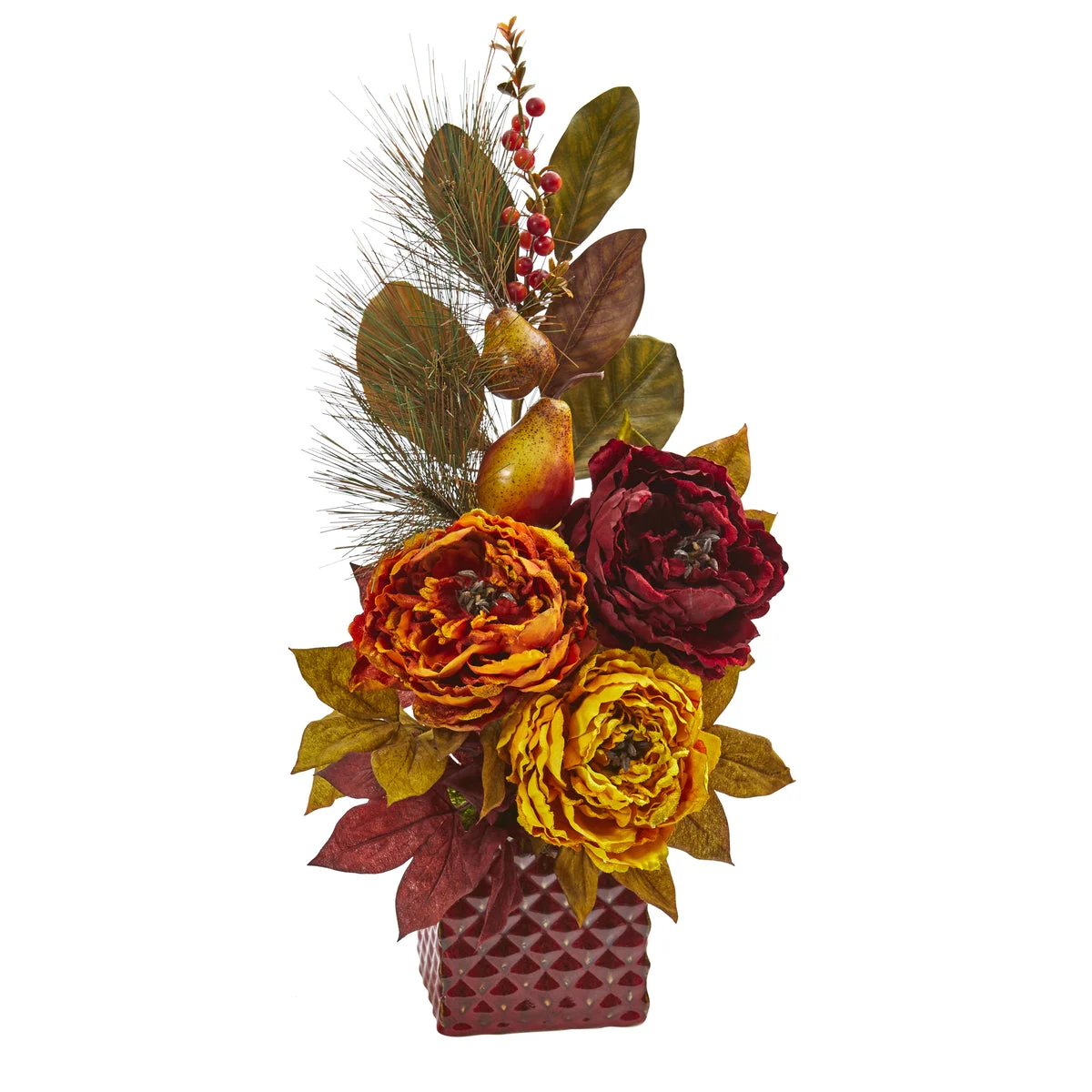 Nearly Natural 25`` Peony