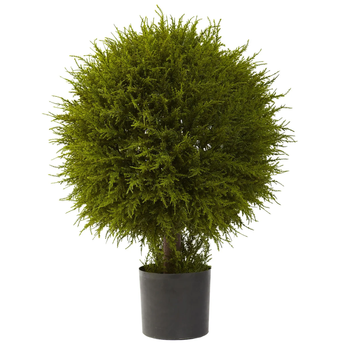 Nearly Natural 5918 32" Artificial Green Cedar Topiary Ball