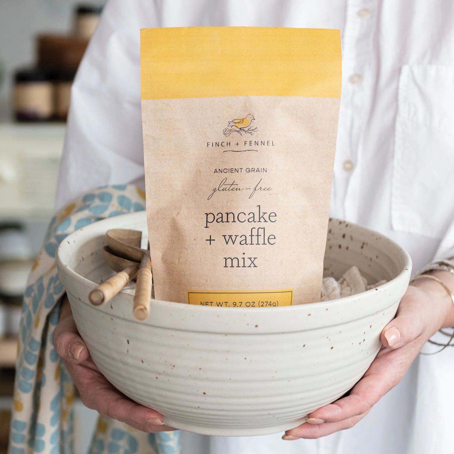 Gluten-Free Ancient Grain Pancake + Waffle Mix