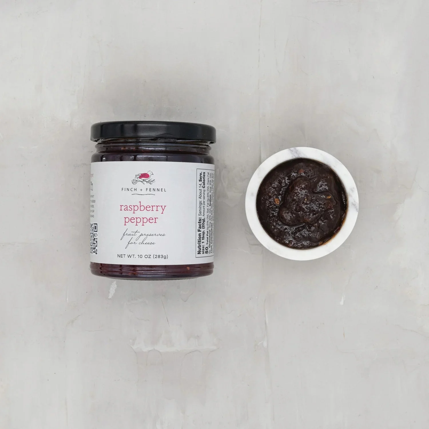 Raspberry Pepper Fruit Preserves