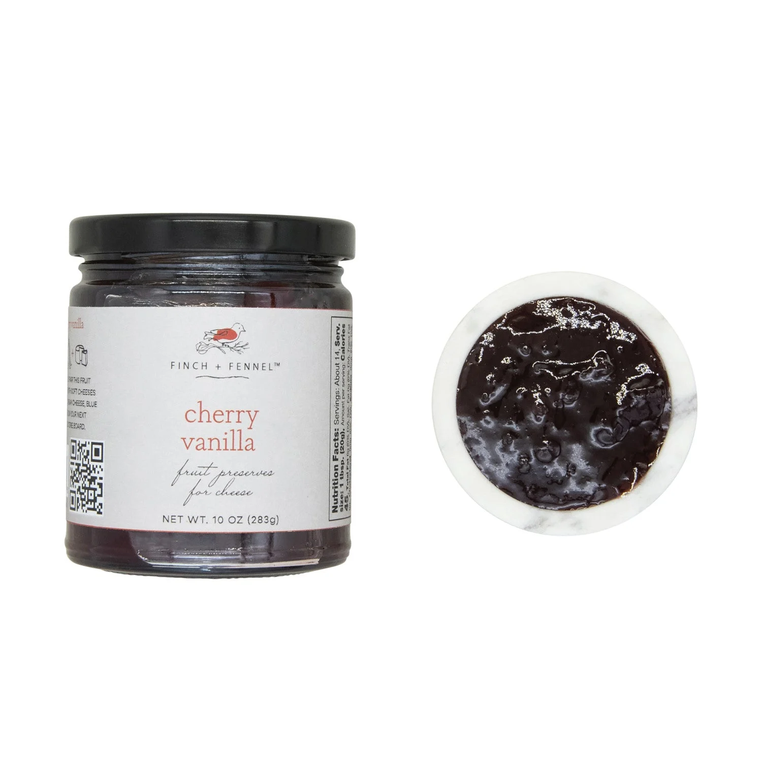 Cherry Vanilla Fruit Preserves