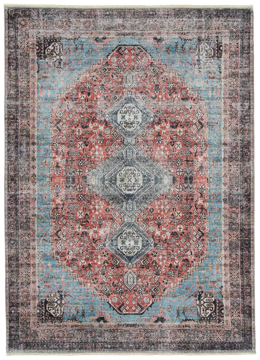 Kaleen Rugs Praia Collection PRA03-30 Rust Area Rug