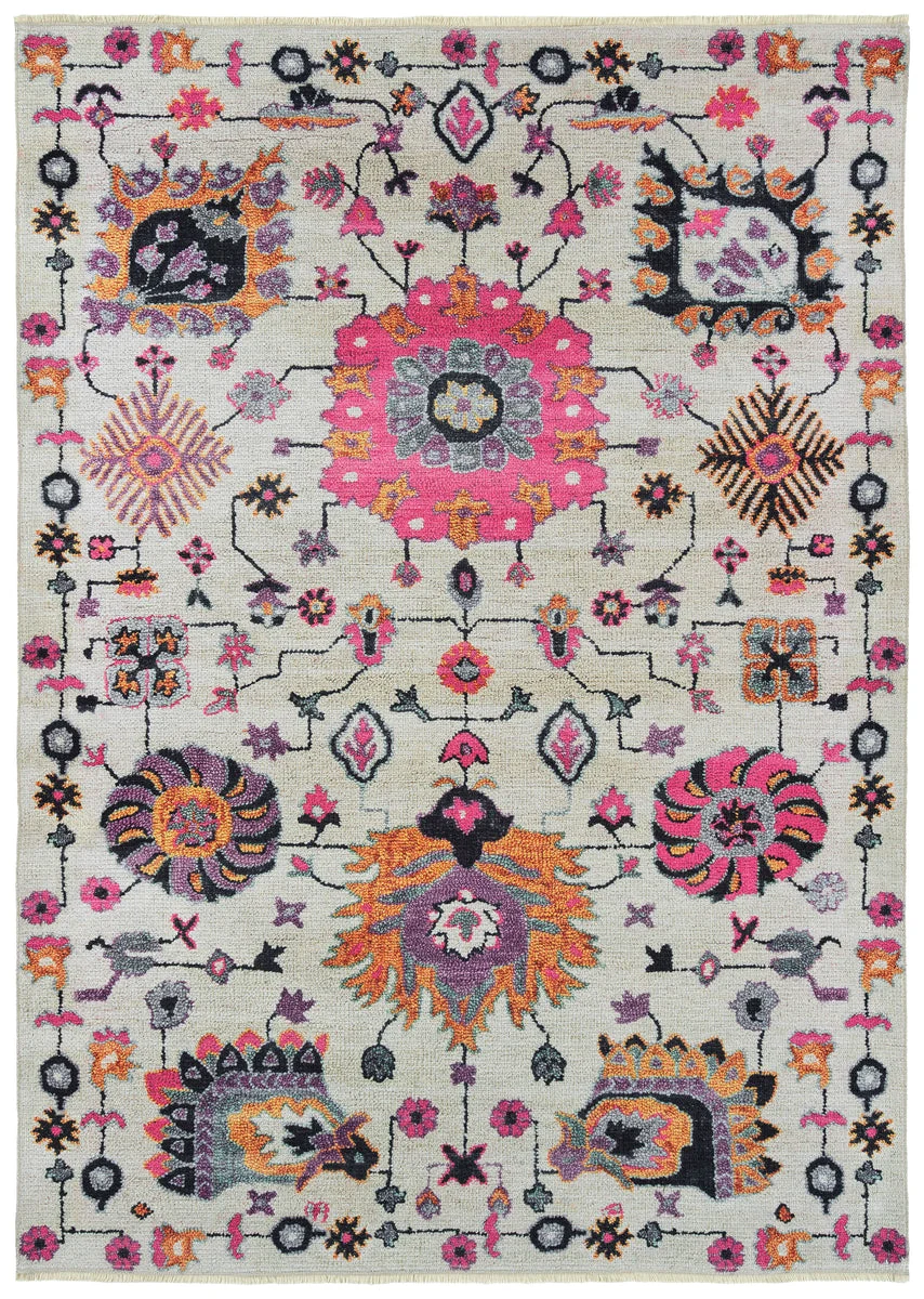 Kaleen Rugs Praia Collection PRA02-01 Ivory Area Rug