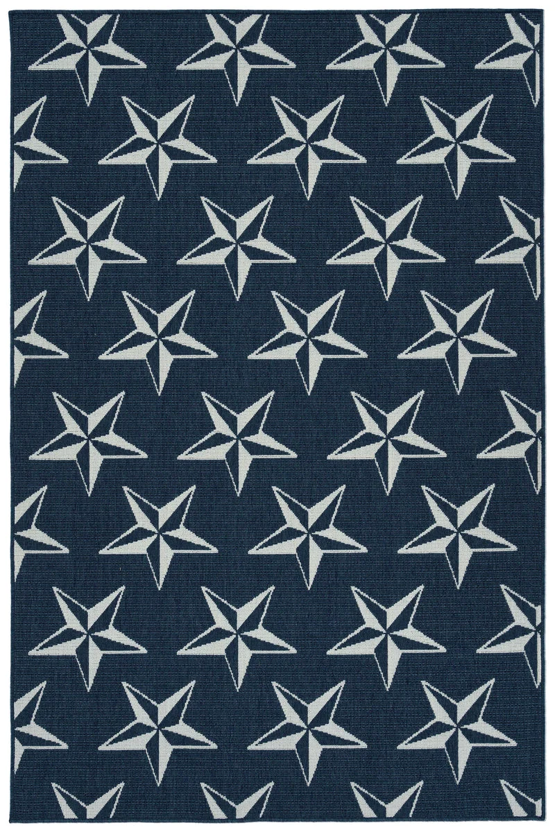 Kaleen Rugs Puerto Collection PRT11-22 Navy Area Rug