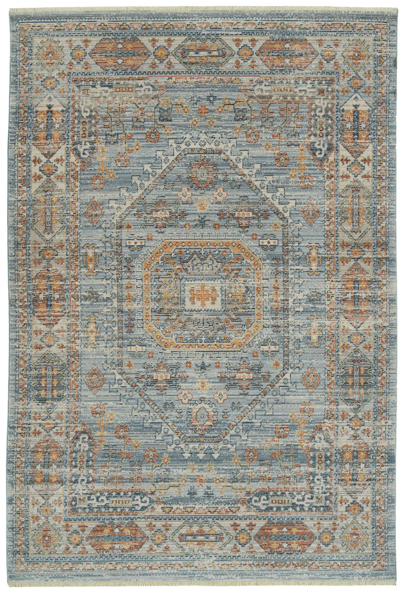 Kaleen Rugs Rila Collection ILA08-17 Blue Area Rug