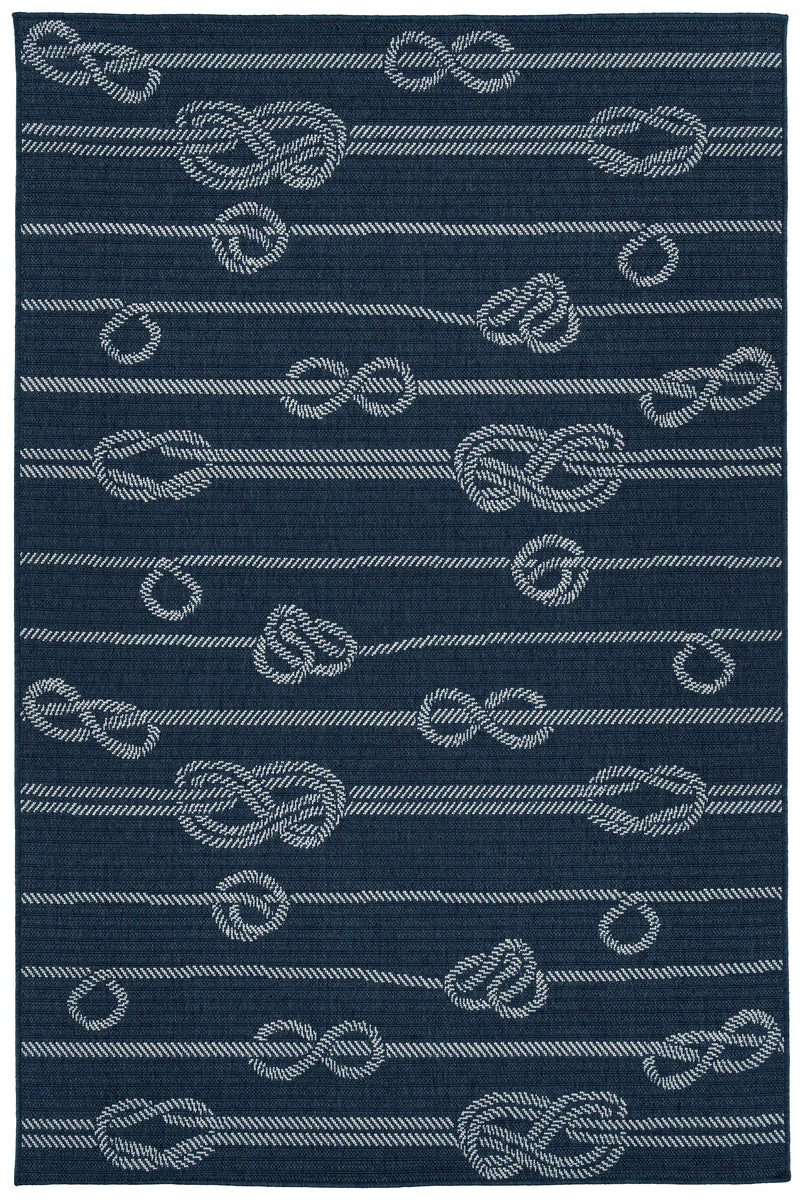 Kaleen Rugs Puerto Collection PRT12-22 Navy Area Rug