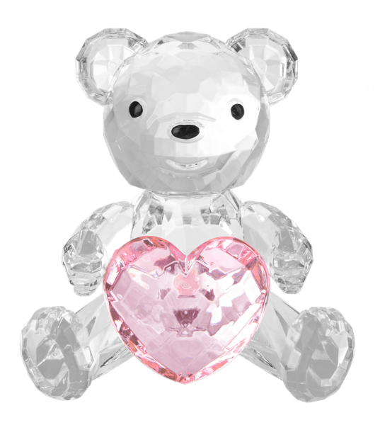 Pink Heart Bear