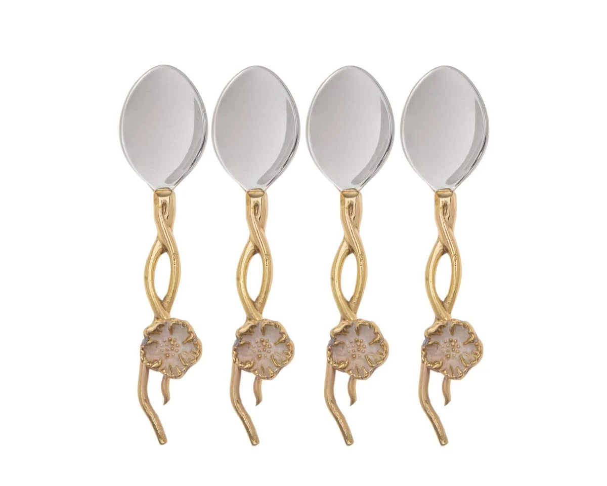 Hellobore Set of Four Dessert Spoons