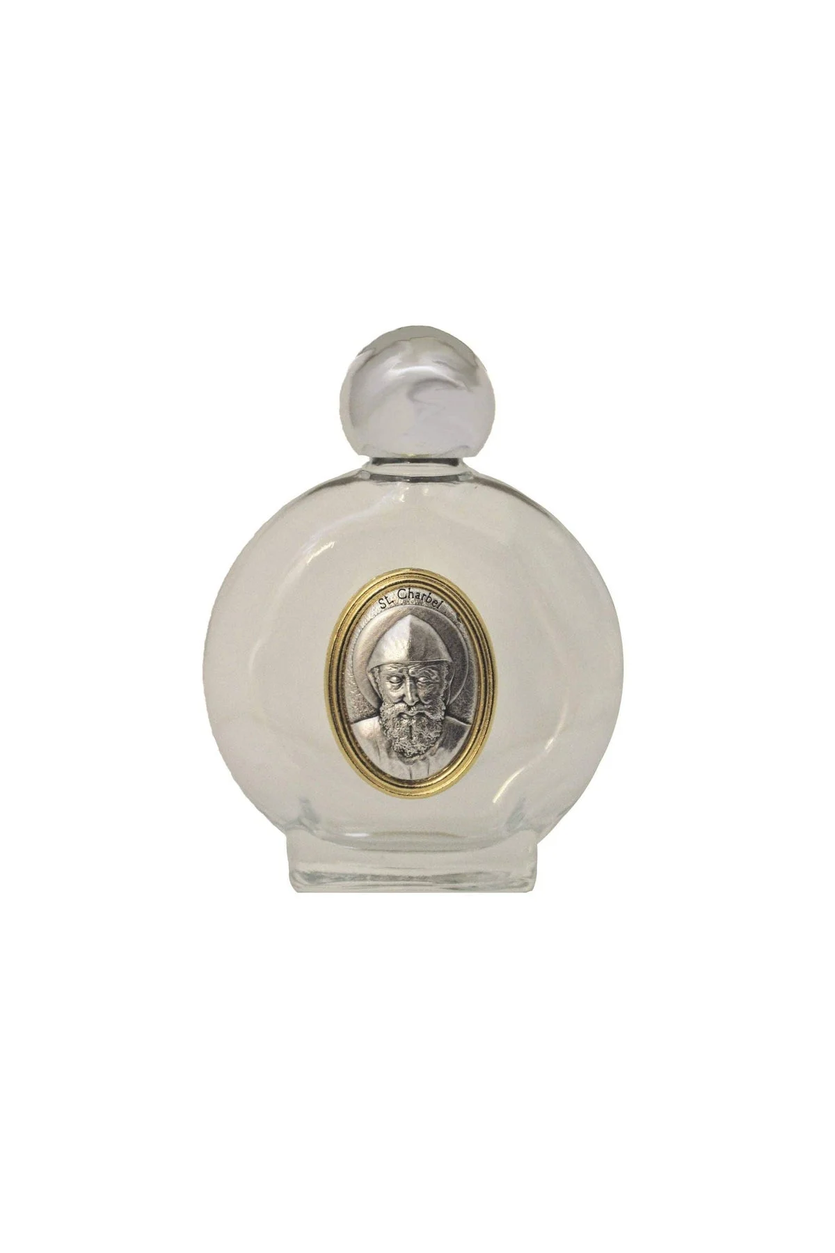 St. Charbel Holy Water Bottle 3.25"