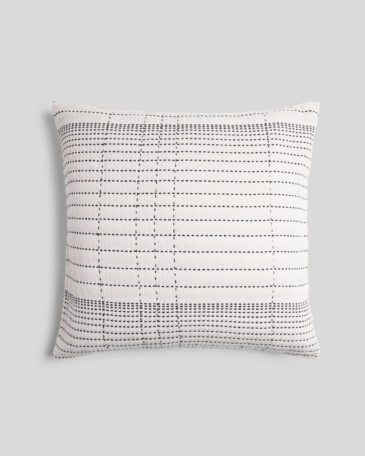 Hand Stitched Euro Pillow Cover