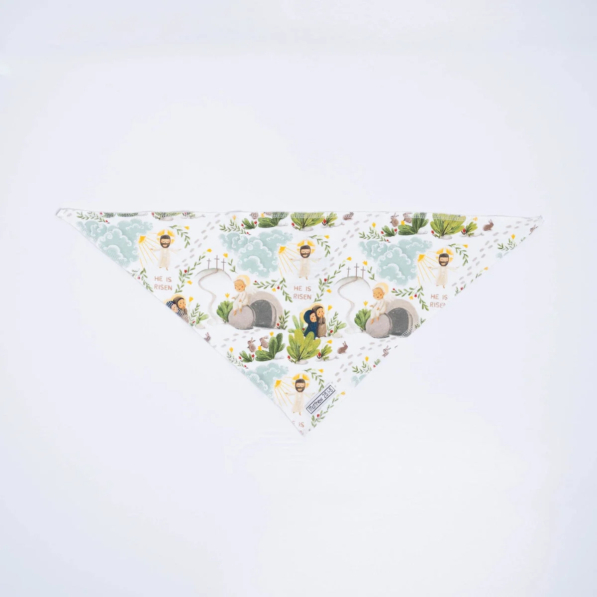 He Is Risen Pet Bandana Cotton