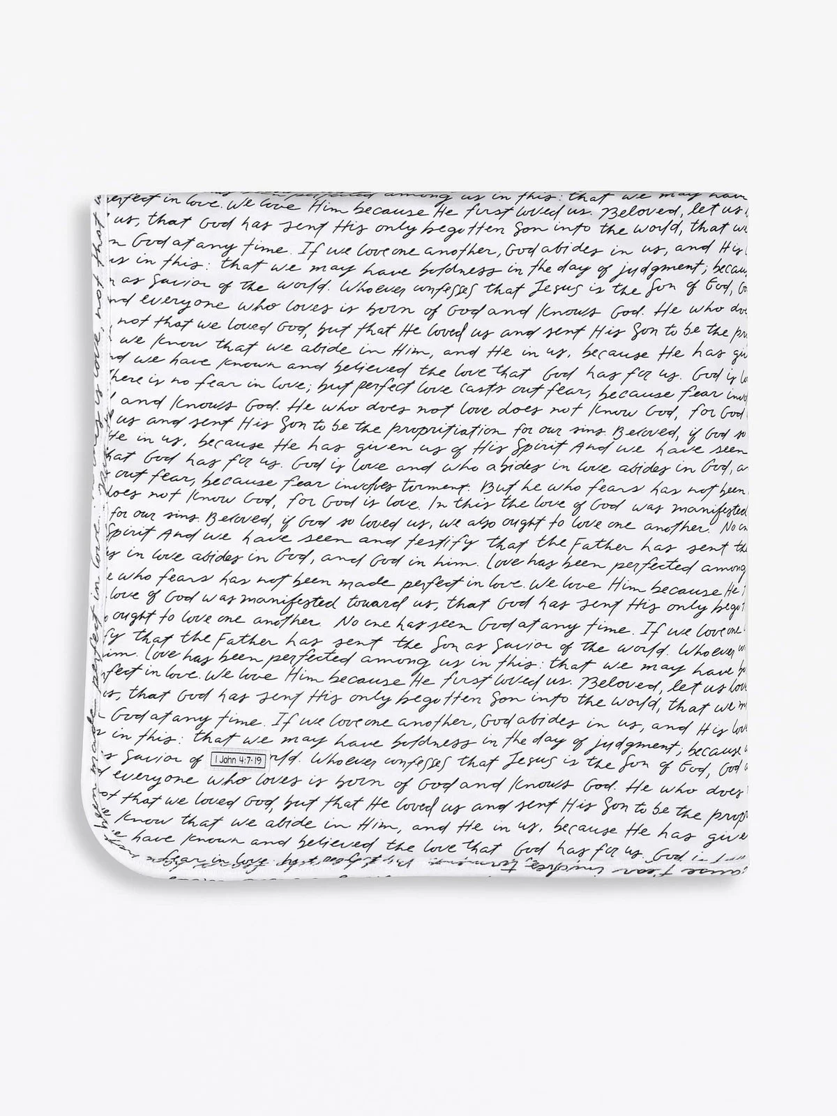 Love One Another Blanket Cotton