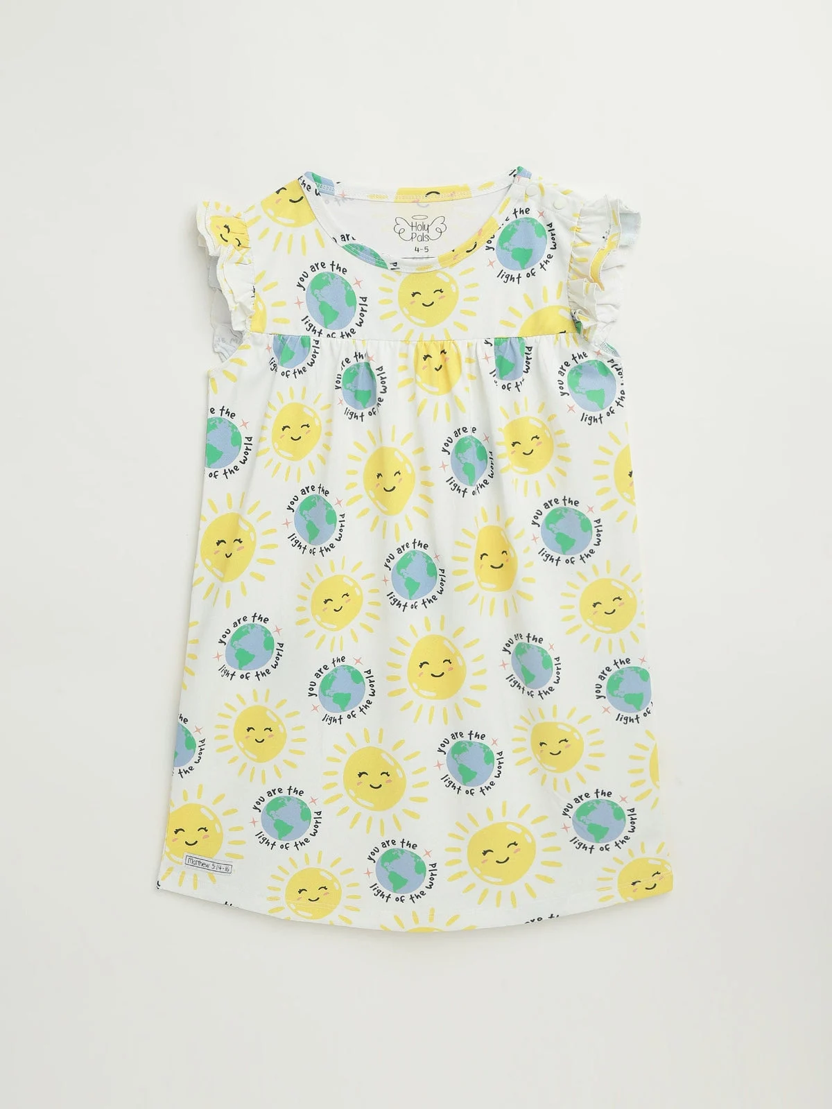 Light of the World PJ Girls Nightgown Polyester