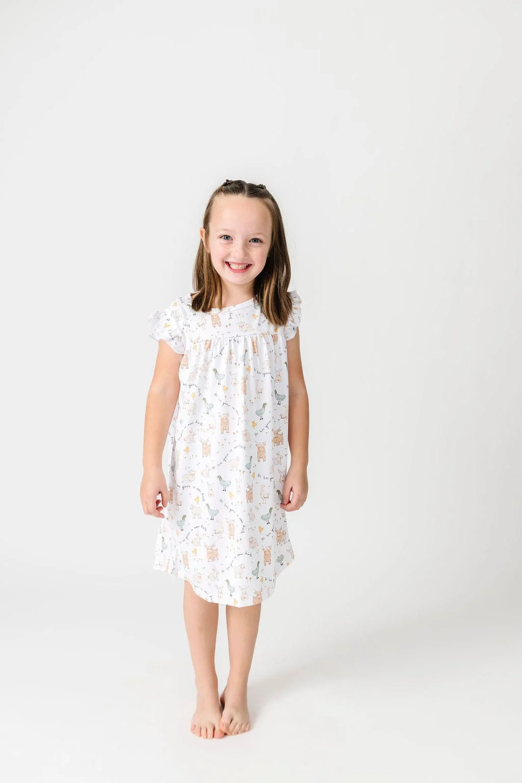 New Birth PJ Girls Nightgown Polyester