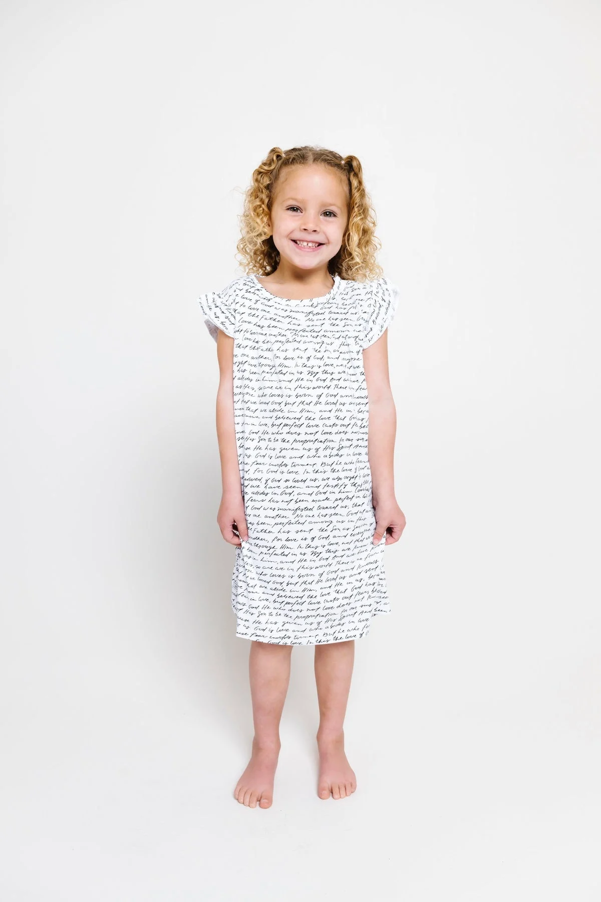 Love One Another PJ Girls Nightgown Polyester