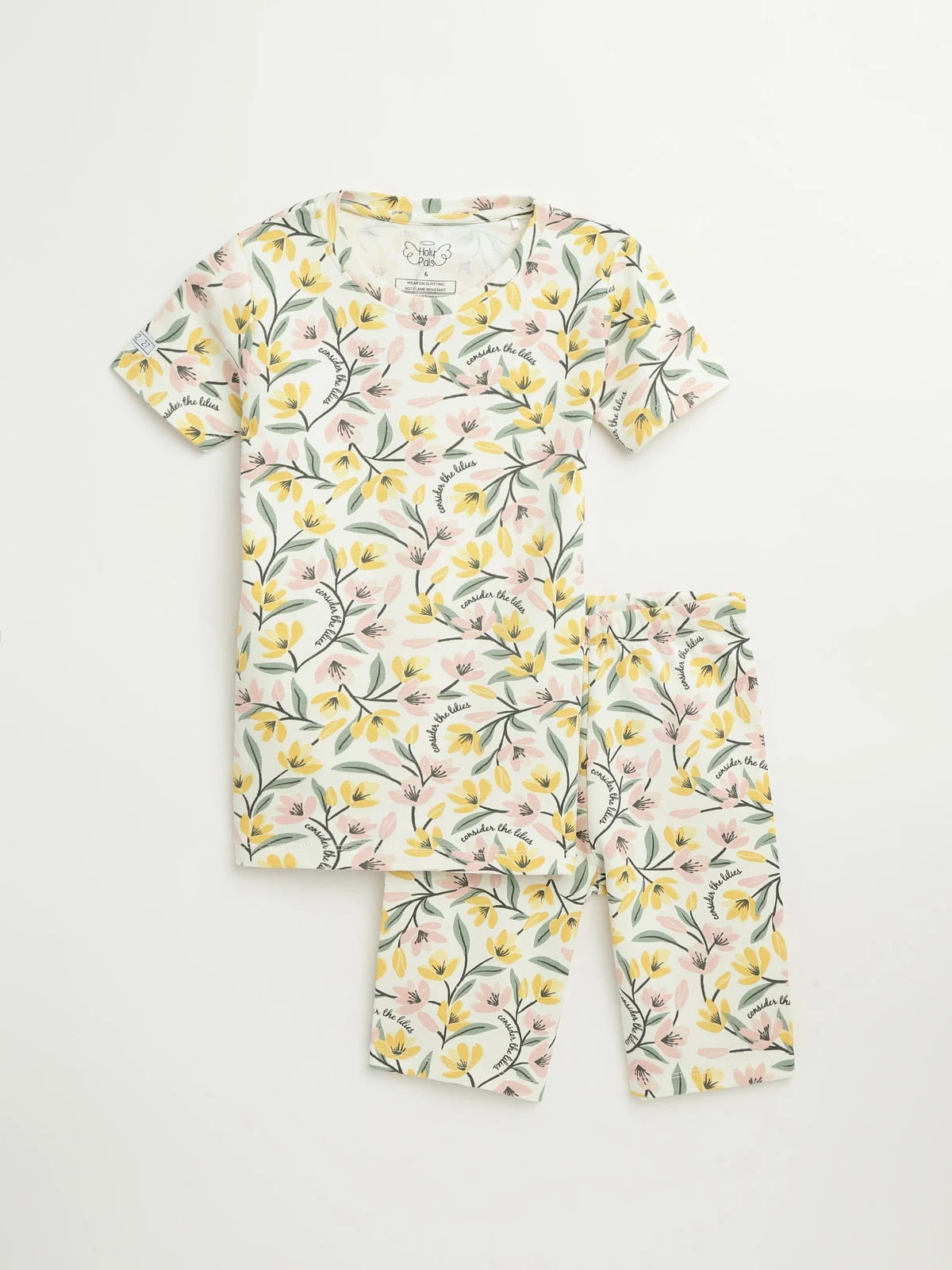 Consider the Lilies Shorts Set Cotton