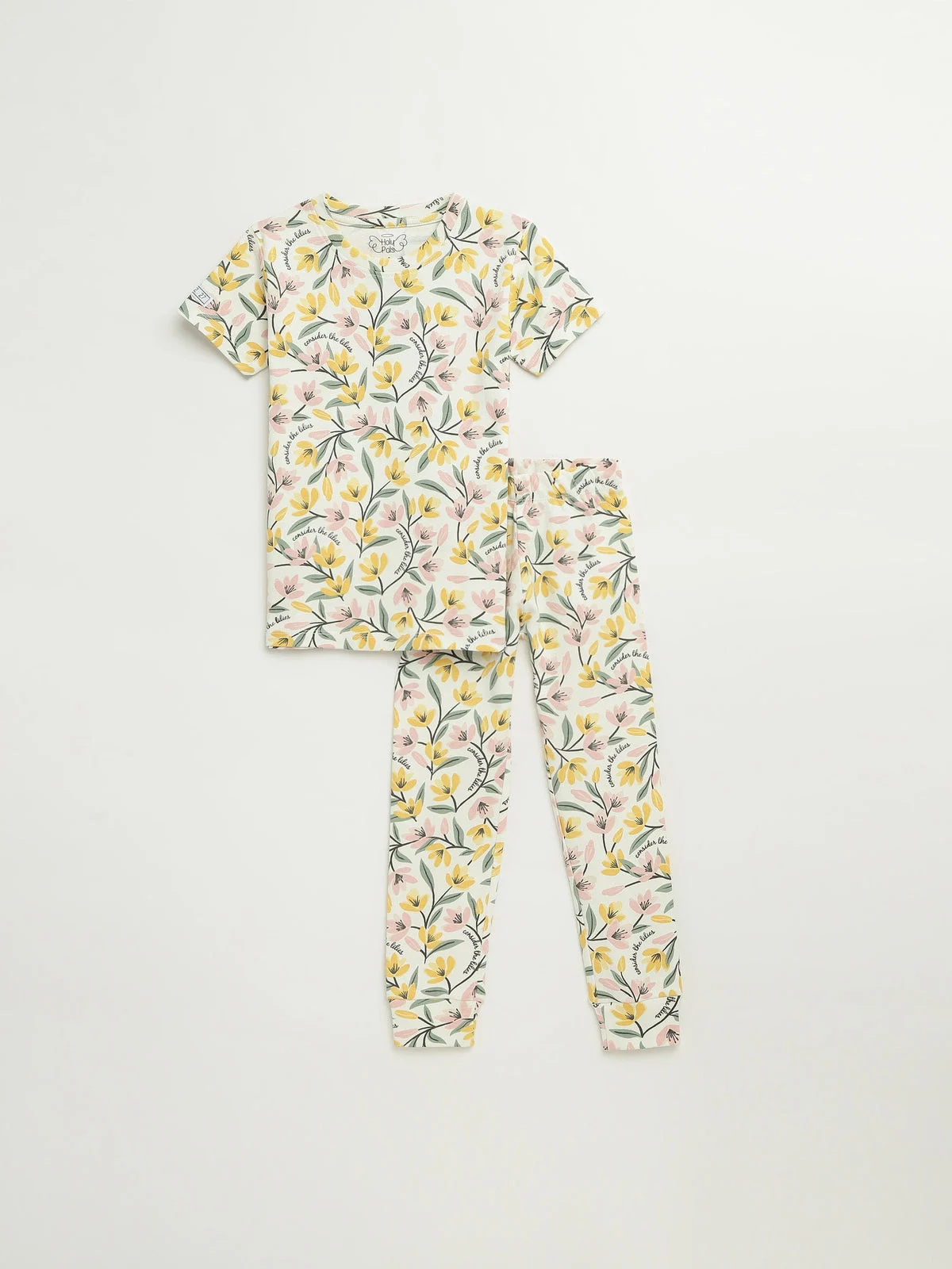 Consider the Lilies Short Sleeve Set Cotton
