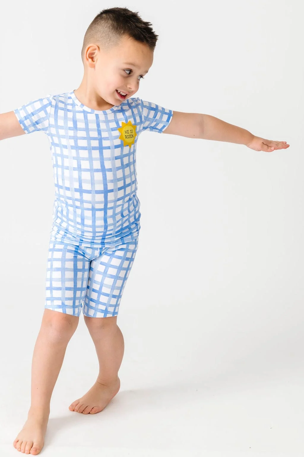 The Risen Son PJ Shorts Set Bamboo