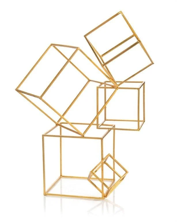 John-Richard Cubed Sculpture