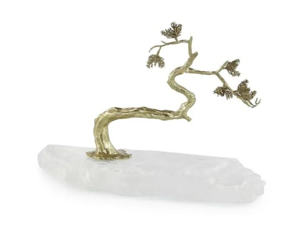 John-Richard Winding Brass Tree on Selenite II