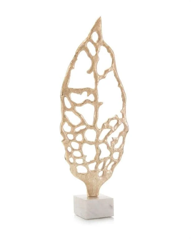 John-Richard Primordial Leaf In Gold