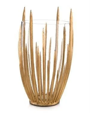 John-Richard Gold Star Struck Vase -FINAL SALE