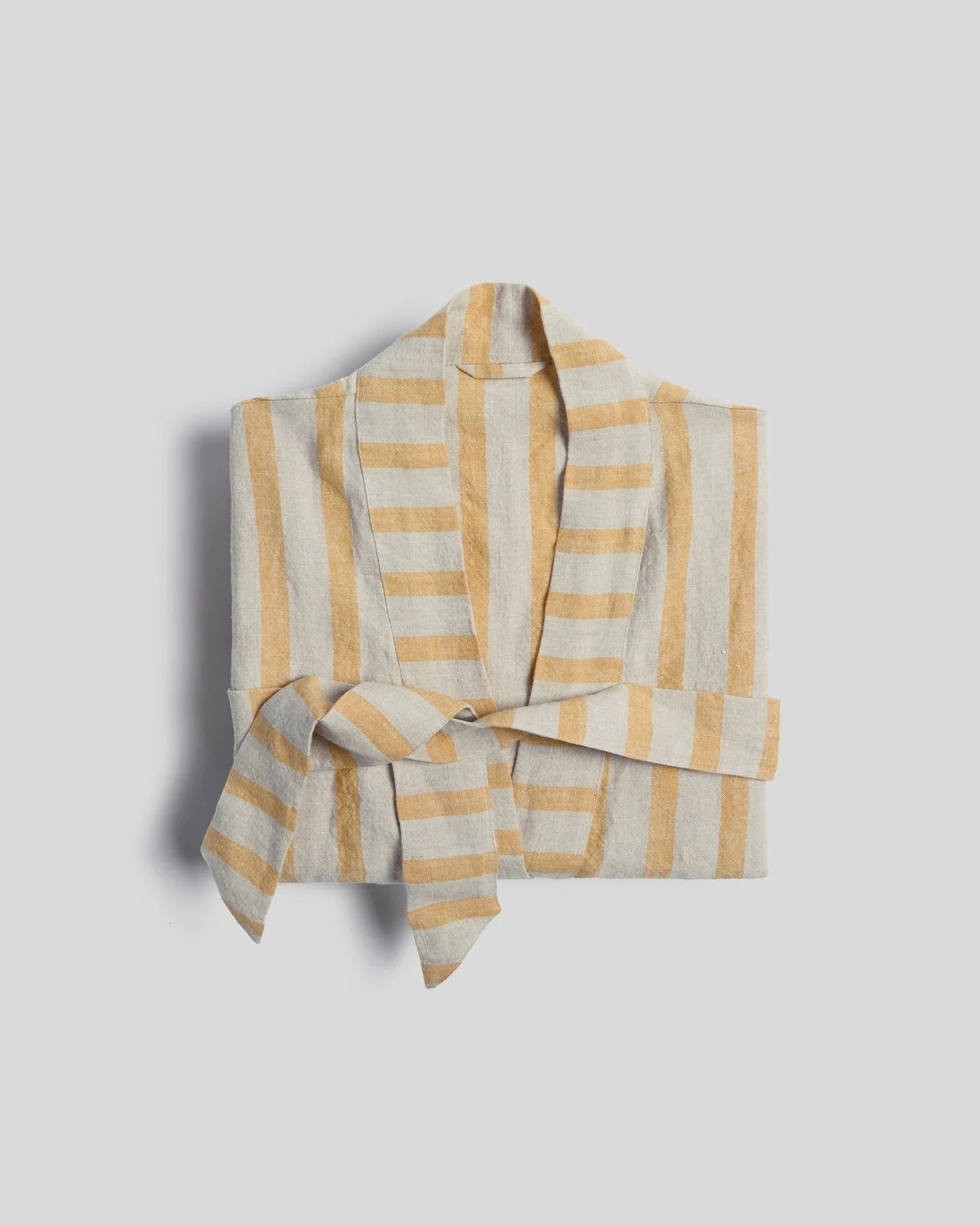 Linen Stripe Robe