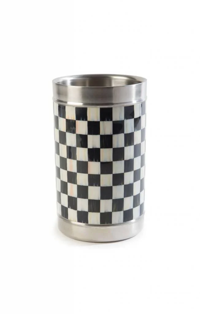 MacKenzie-Childs Wine Cooler - Courtly Check