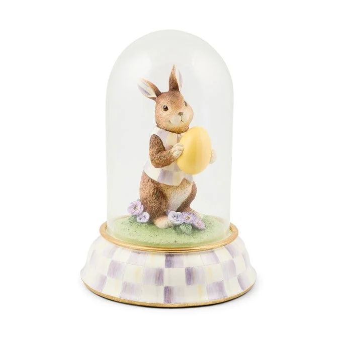 MacKenzie-Childs Pansy Party Bunny Cloche Final Sale