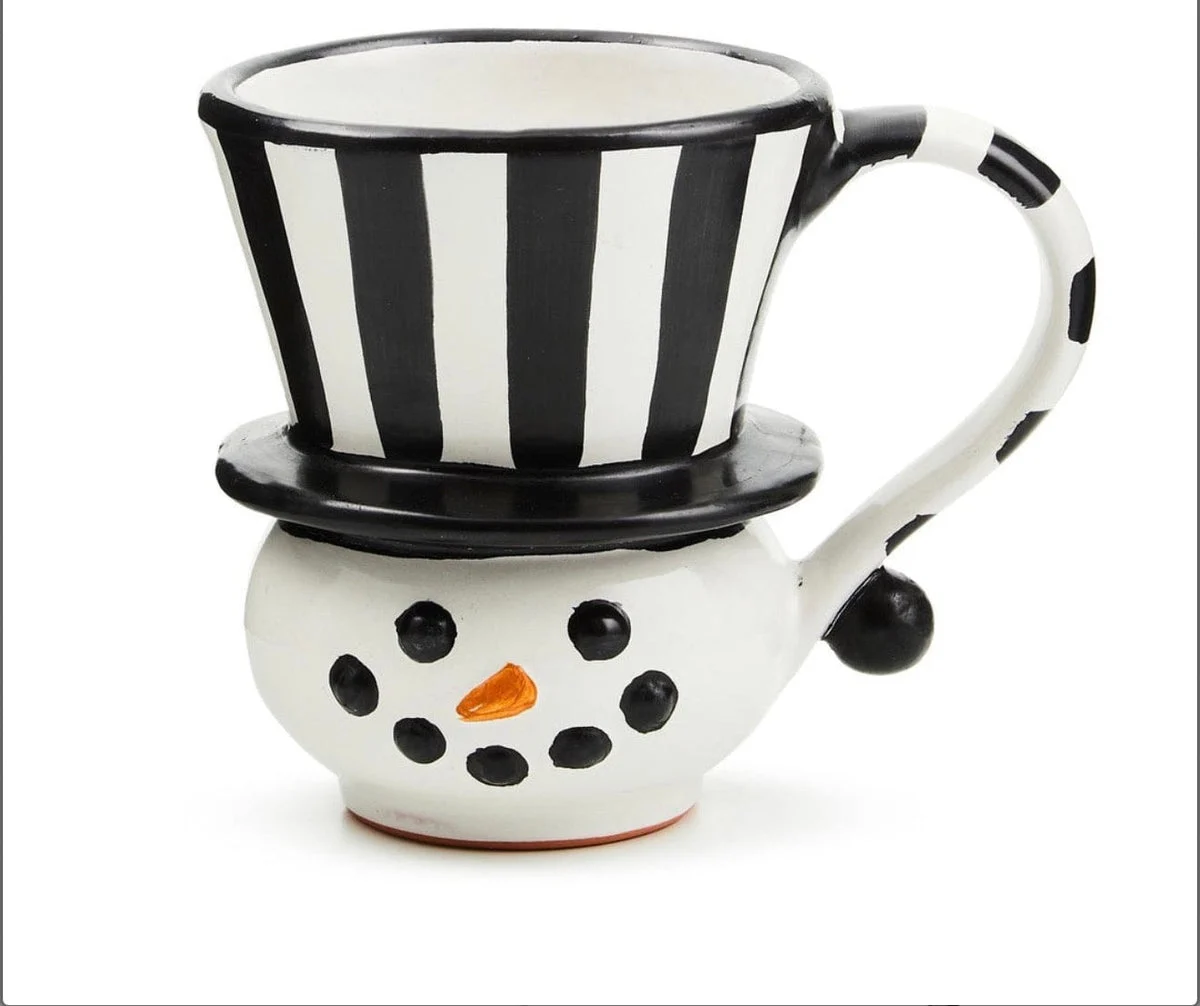 MacKenzie-Childs Collectors Series: Mug Edition - Snowman Ceramic Mug