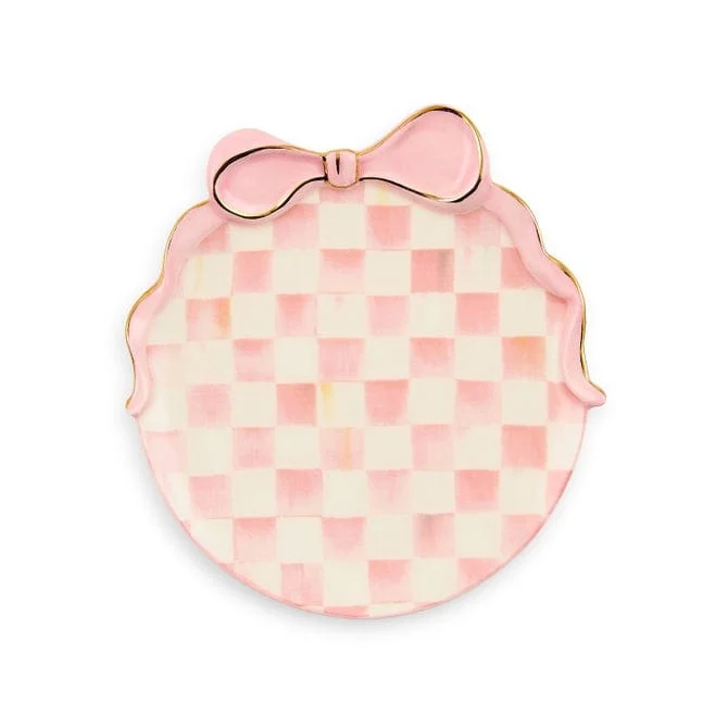 MacKenzie-Childs It's All About the Bow Trinket Dish