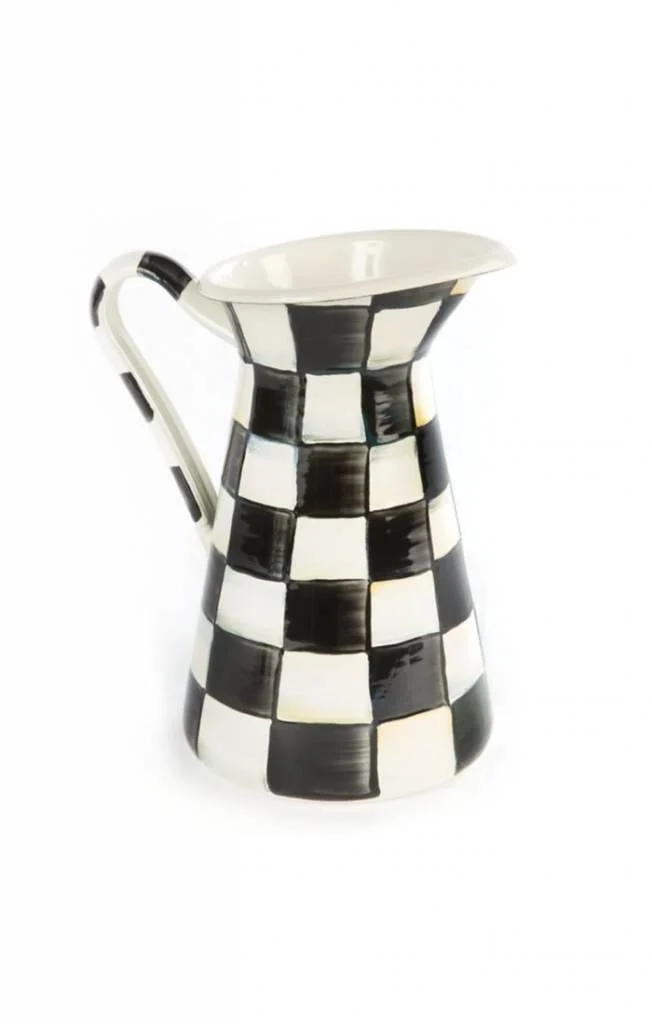MacKenzie-Childs Courtly Check Practical Pitcher - Medium