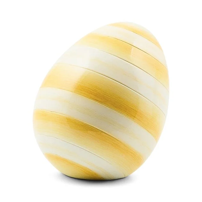 MacKenzie-Childs Sunshine Stripe Mini Egg Final Sale
