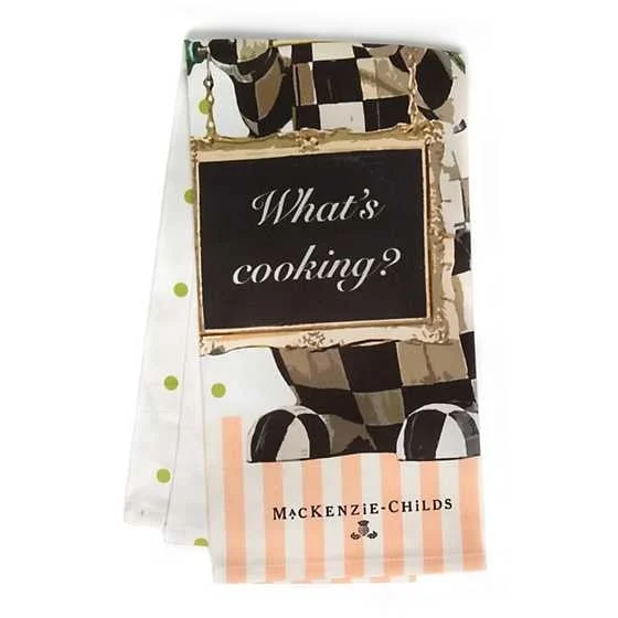 MacKenzie-Childs What's Cooking Dish Towel