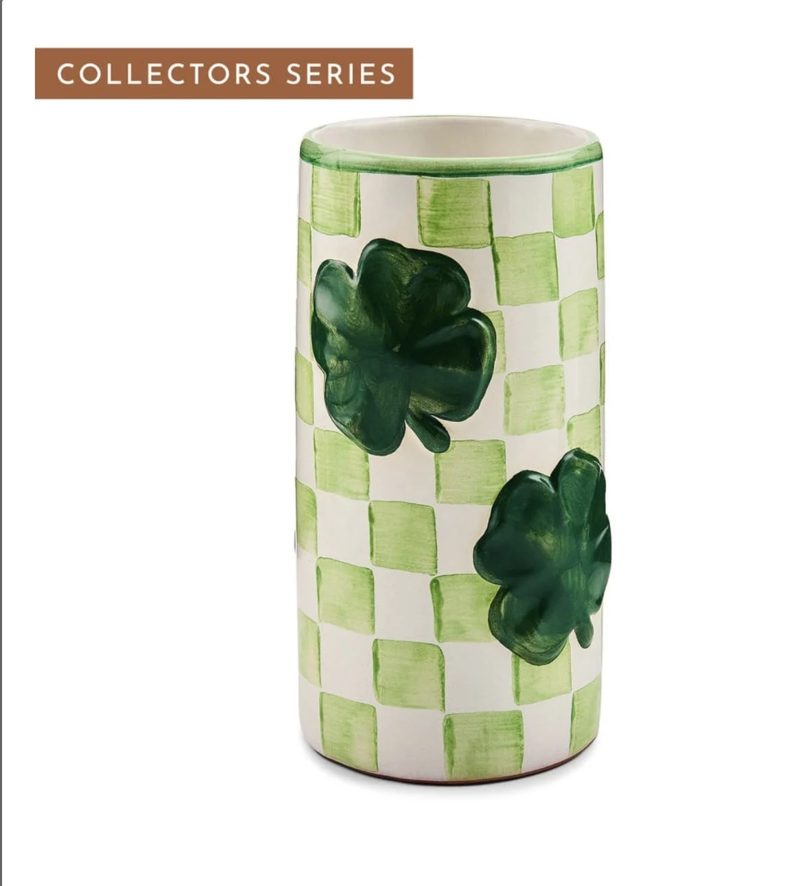 MacKenzie-Childs Collectors Series: Vase Edition - Clover Vase
