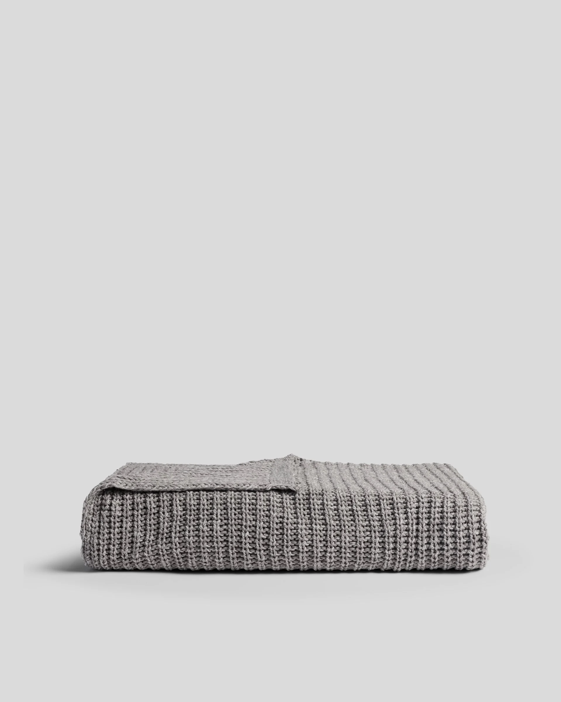 Marled Cotton Throw