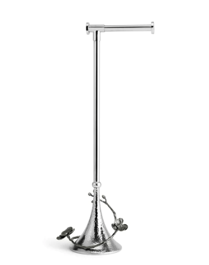 Michael Aram White Orchid Toilet Paper Stand