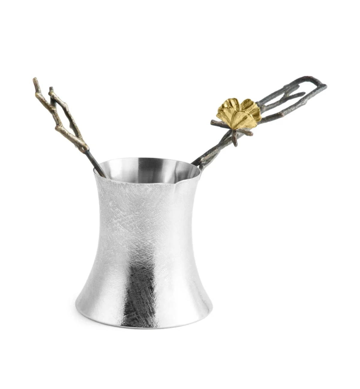 Michael Aram Butterfly Ginkgo Coffee Pot with Spoon