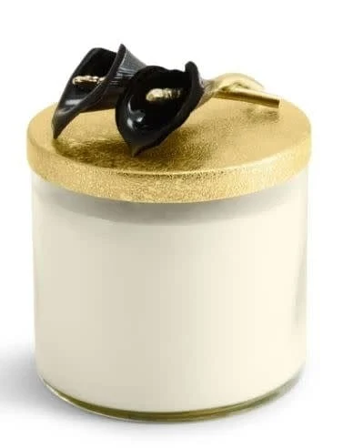 Michael Aram Calla Lily Midnight Candle