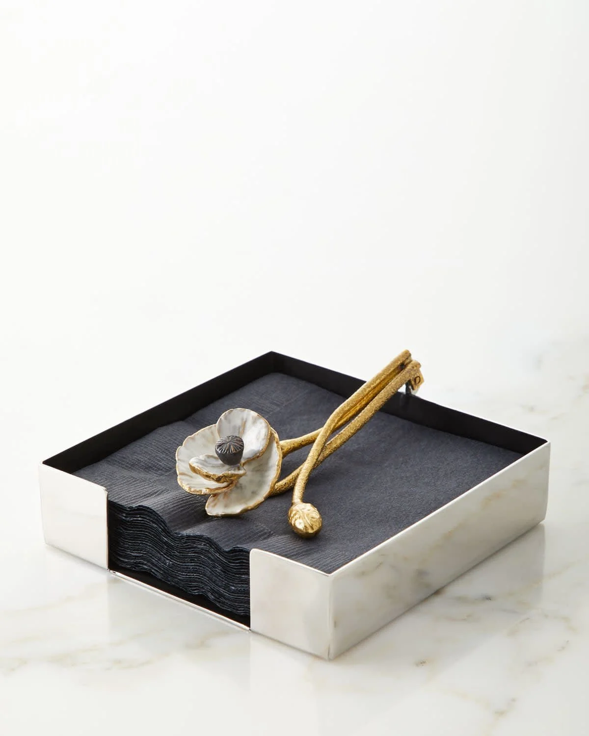 Michael Aram Anemone Cocktail Napkin Holder
