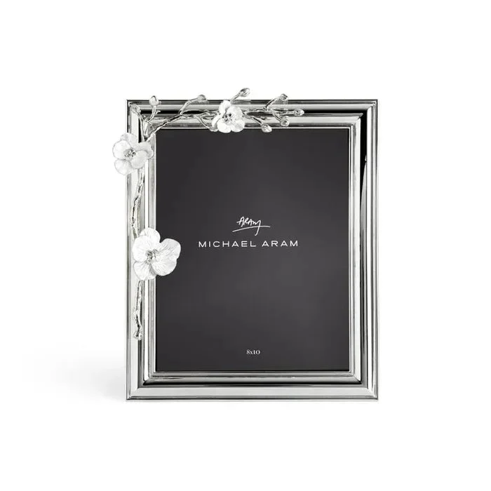 Michael Aram Silver Orchid 8x10 Frame