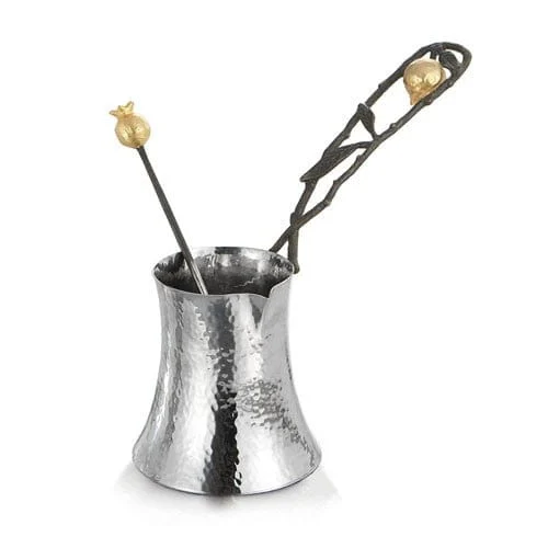 Michael Aram Pomegranate Coffee Pot & Spoon