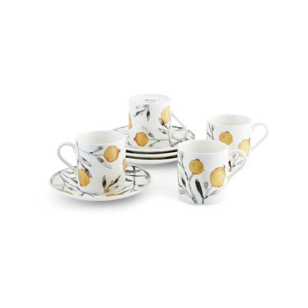 Michael Aram Pomegranate Demitasse Set