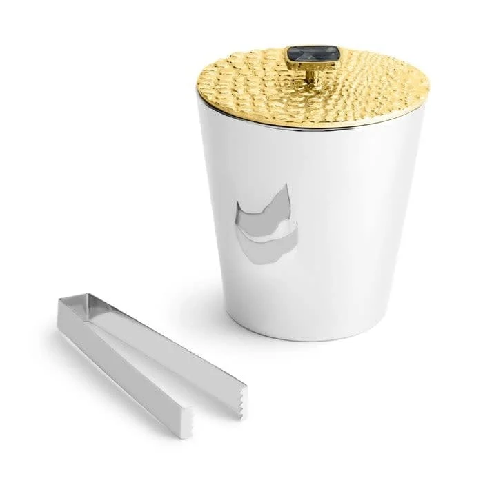 Michael Aram Safari Ice Bucket with Tongs