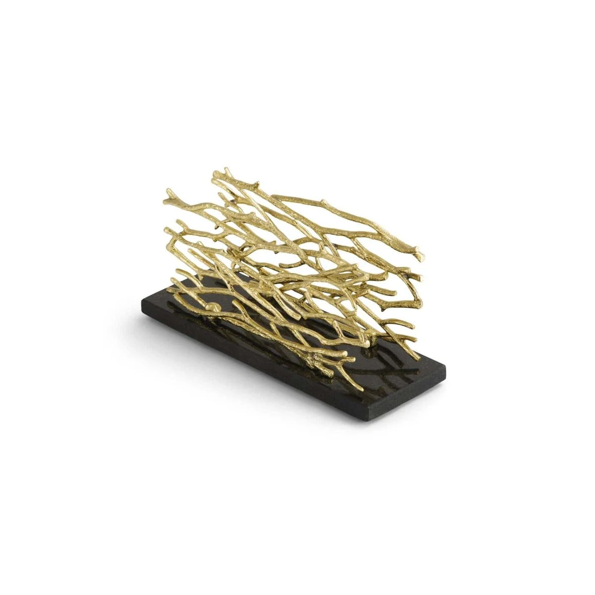 Michael Aram Twig Gold Vertical Napkin Holder